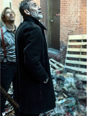 Jeffrey Dean Morgan The Walking Dead: Dead City S03 Suede Coat