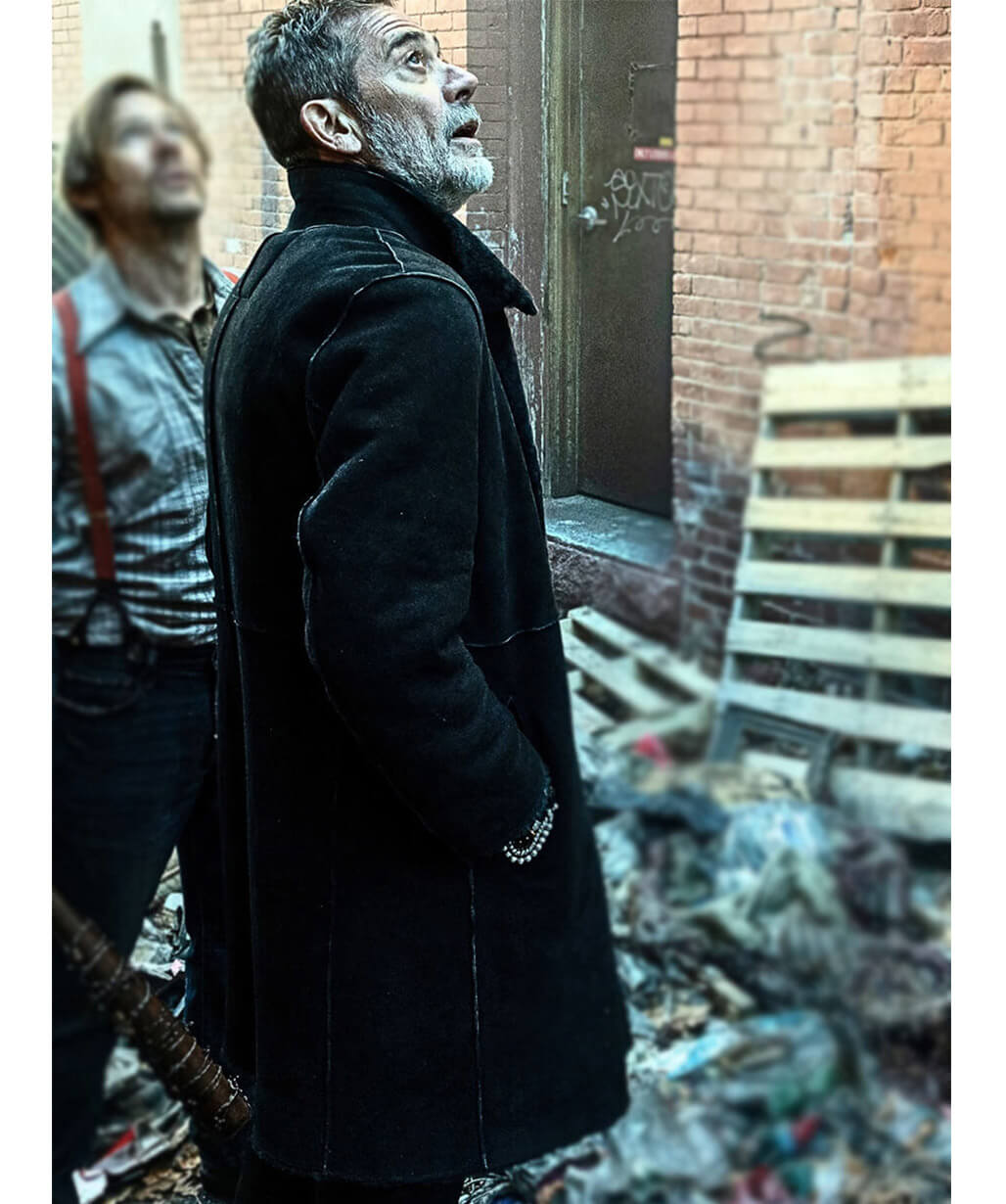 Jeffrey Dean Morgan The Walking Dead: Dead City S03 Suede Coat