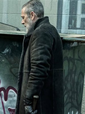 Jeffrey Dean Morgan The Walking Dead: Dead City S03 Suede Coat