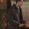 Joey Pollari American Horror Story S13 Brown Quilted Jacket