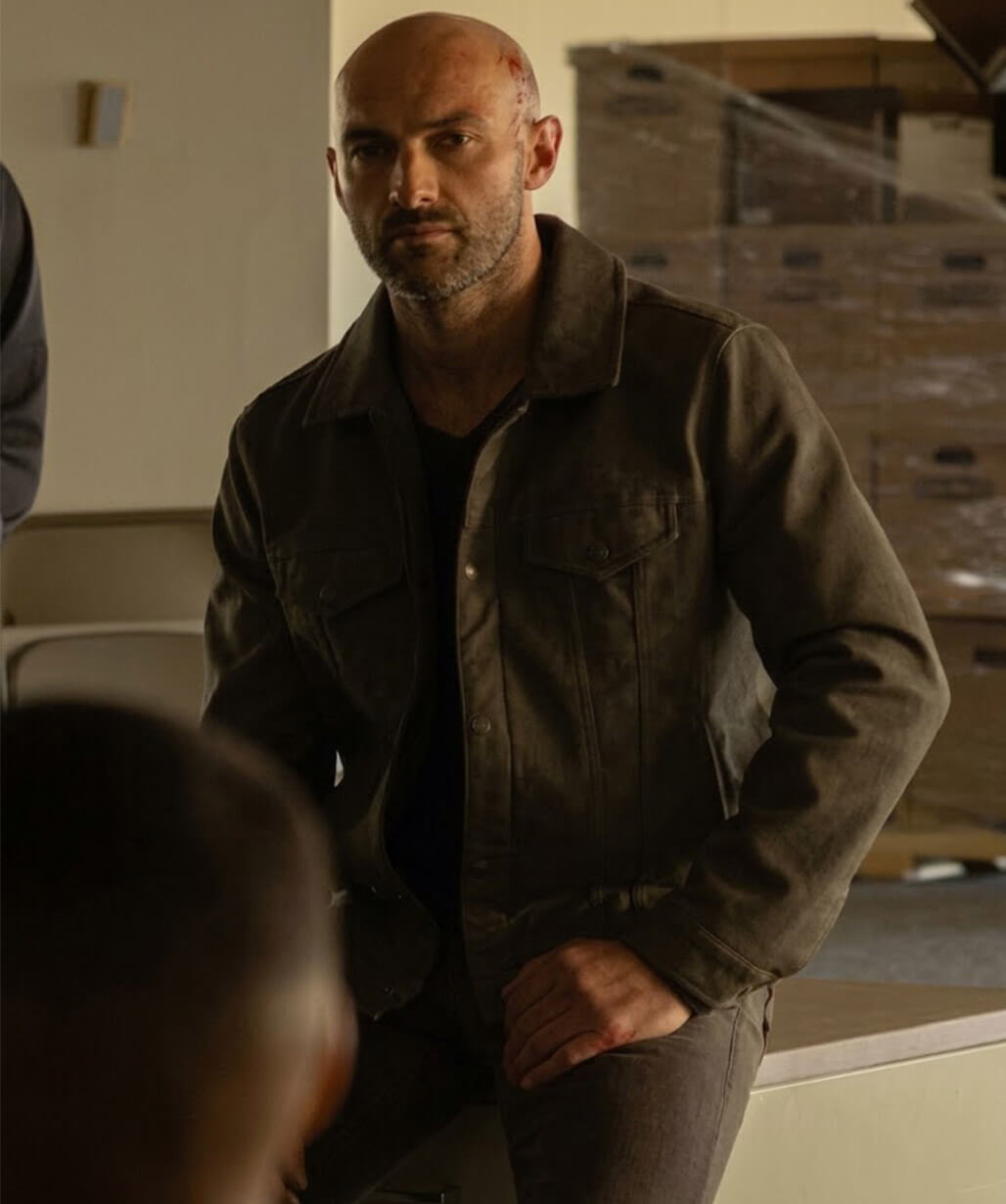 Kamy Bruder Lanterns S01 Grey Cotton Jacket