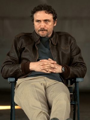 Lanterns S01 Martin Jordan Brown Leather Jacket