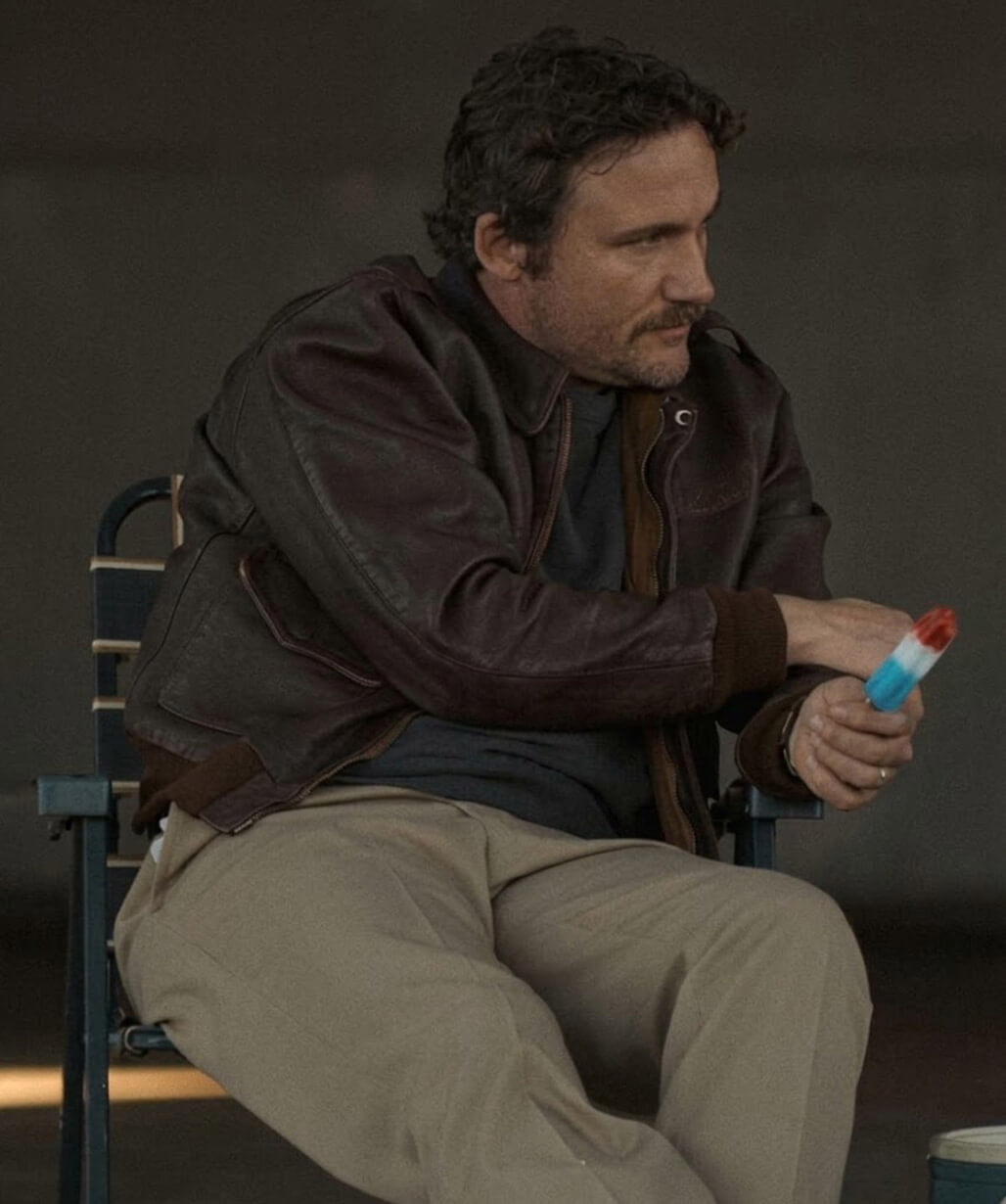 Lanterns S01 Martin Jordan Brown Leather Jacket