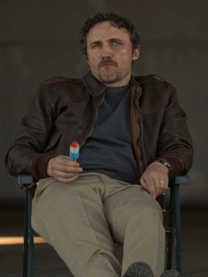 Lanterns S01 Martin Jordan Brown Leather Jacket