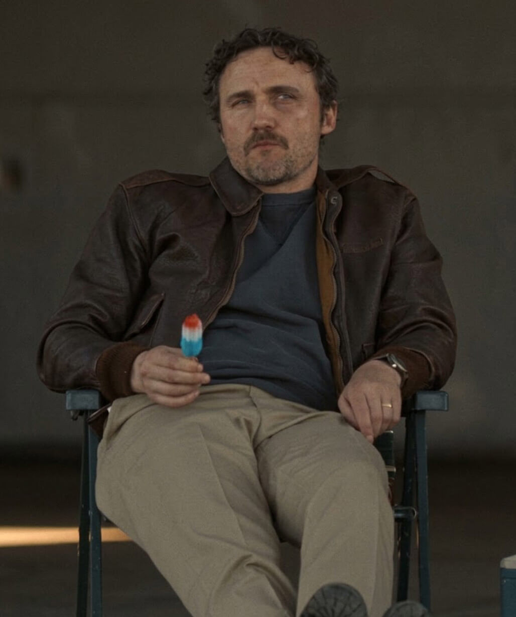 Lanterns S01 Martin Jordan Brown Leather Jacket