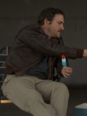 Lanterns S01 Martin Jordan Brown Leather Jacket