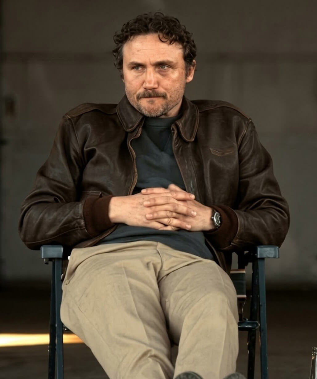 Lanterns S01 Martin Jordan Brown Leather Jacket