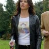 Lauren Graham Gilmore Girls Lorelai Gilmore Leather Blazer