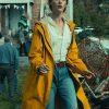 Mackenzie Davis Below 2026 Dr. Fonda Howander Yellow Coat