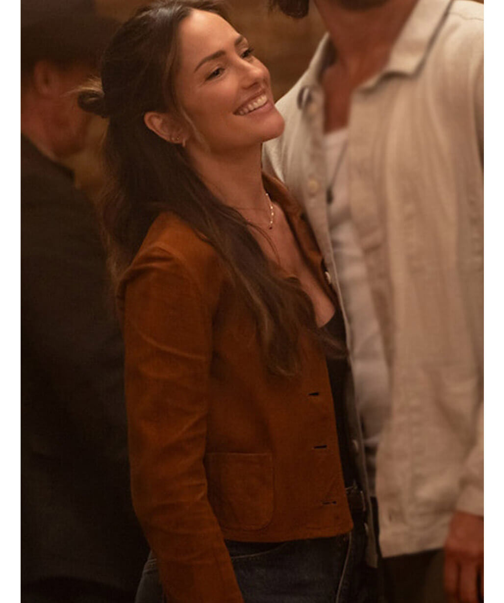 Minka Kelly Ransom Canyon S02 Brown Suede Jacket