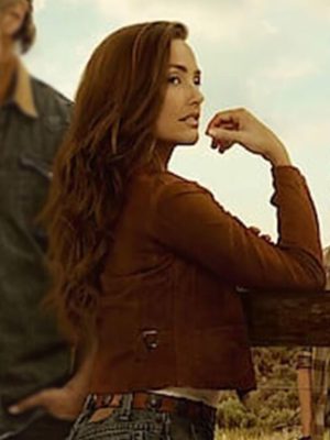 Minka Kelly Ransom Canyon S02 Brown Suede Jacket