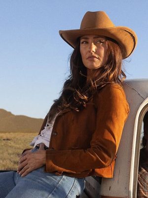 Minka Kelly Ransom Canyon S02 Brown Suede Jacket