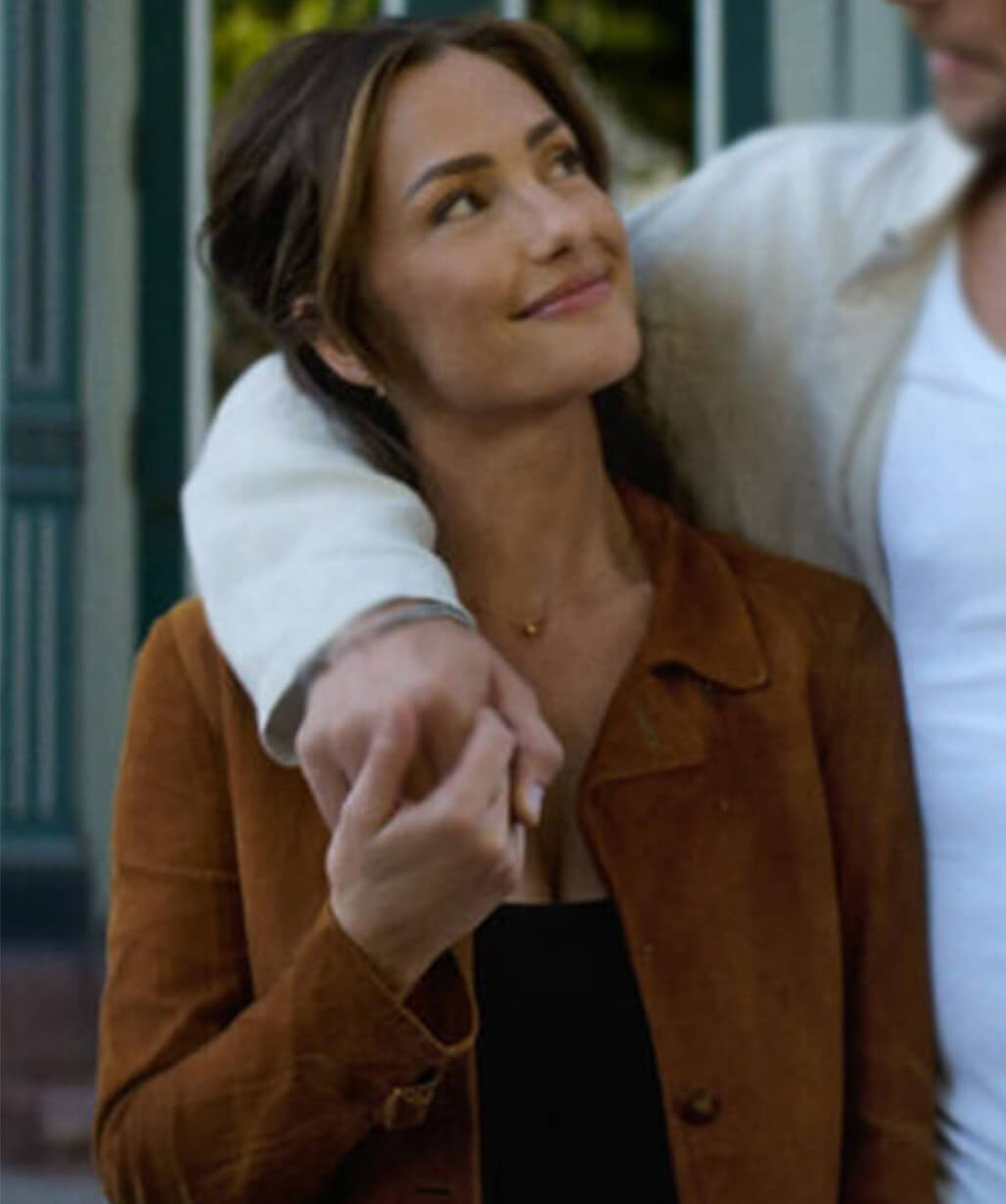 Minka Kelly Ransom Canyon S02 Brown Suede Jacket
