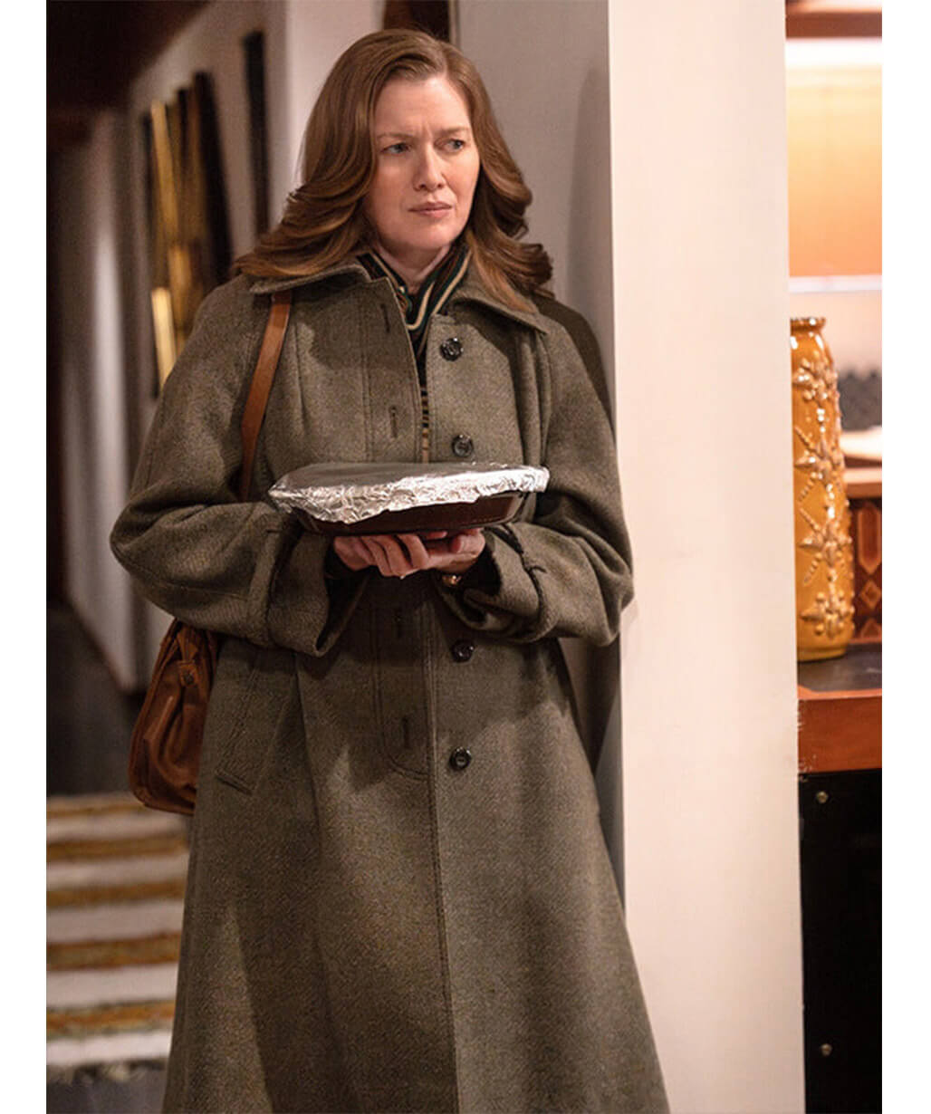 Mireille Enos American Hostage 2026 Wool Coat