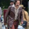 Paul Rudd Anchorman 2 Brian Brown Leather Coat