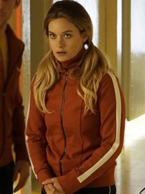 Rachel Keller Legion S01 Syd Barrett Brown Fleece Jacket