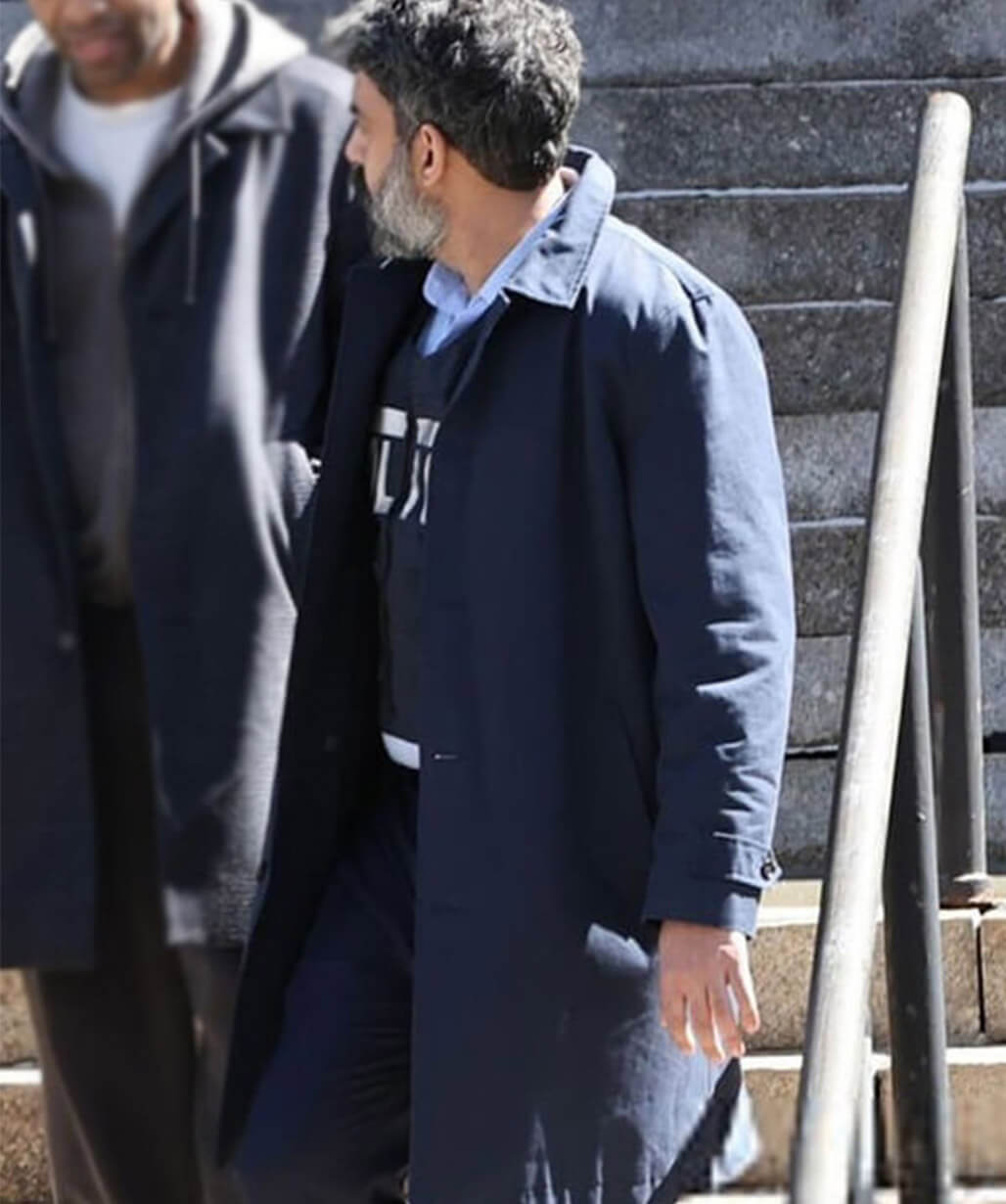 Rahul Kohli The Exorcist: Martyrs 2027 Blue Trench Coat