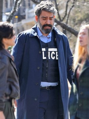Rahul Kohli The Exorcist: Martyrs 2027 Blue Trench Coat