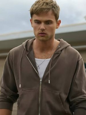 Ransom Canyon S02 Garrett Wareing Brown Hooded Jacket