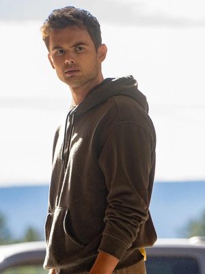 Ransom Canyon S02 Garrett Wareing Brown Hooded Jacket