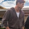 Ransom Canyon S02 Garrett Wareing Brown Hooded Jacket