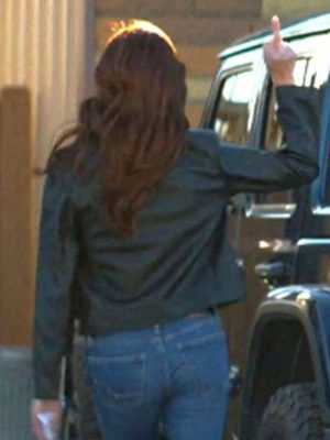 Ransom Canyon S02 Heidi Grace Engerman Leather Jacket