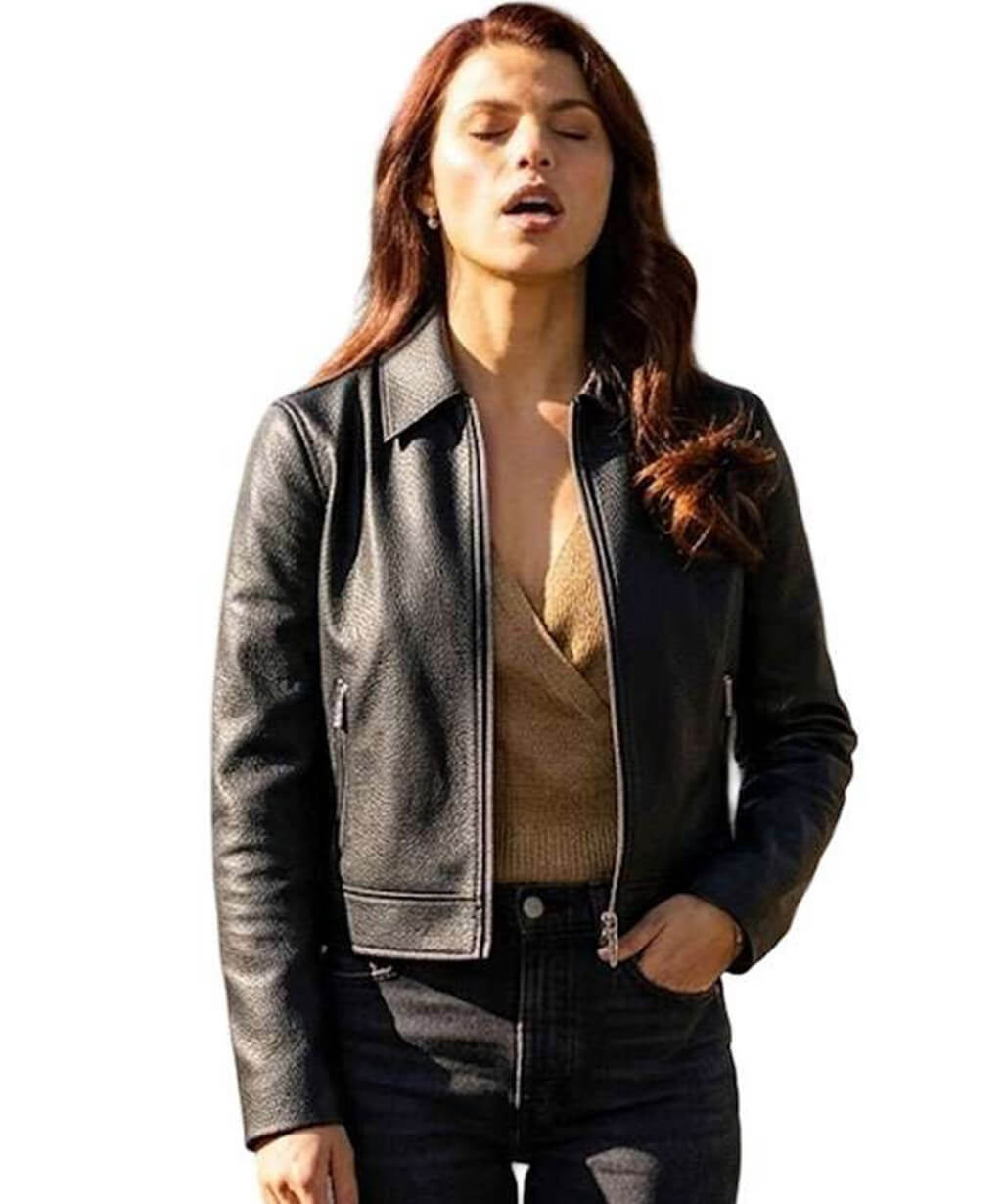 Ransom Canyon S02 Heidi Grace Engerman Leather Jacket