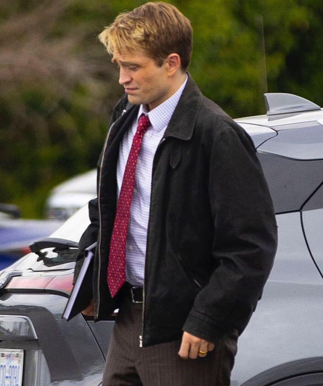 Robert Pattinson Primetime 2026 Black Cotton Jacket