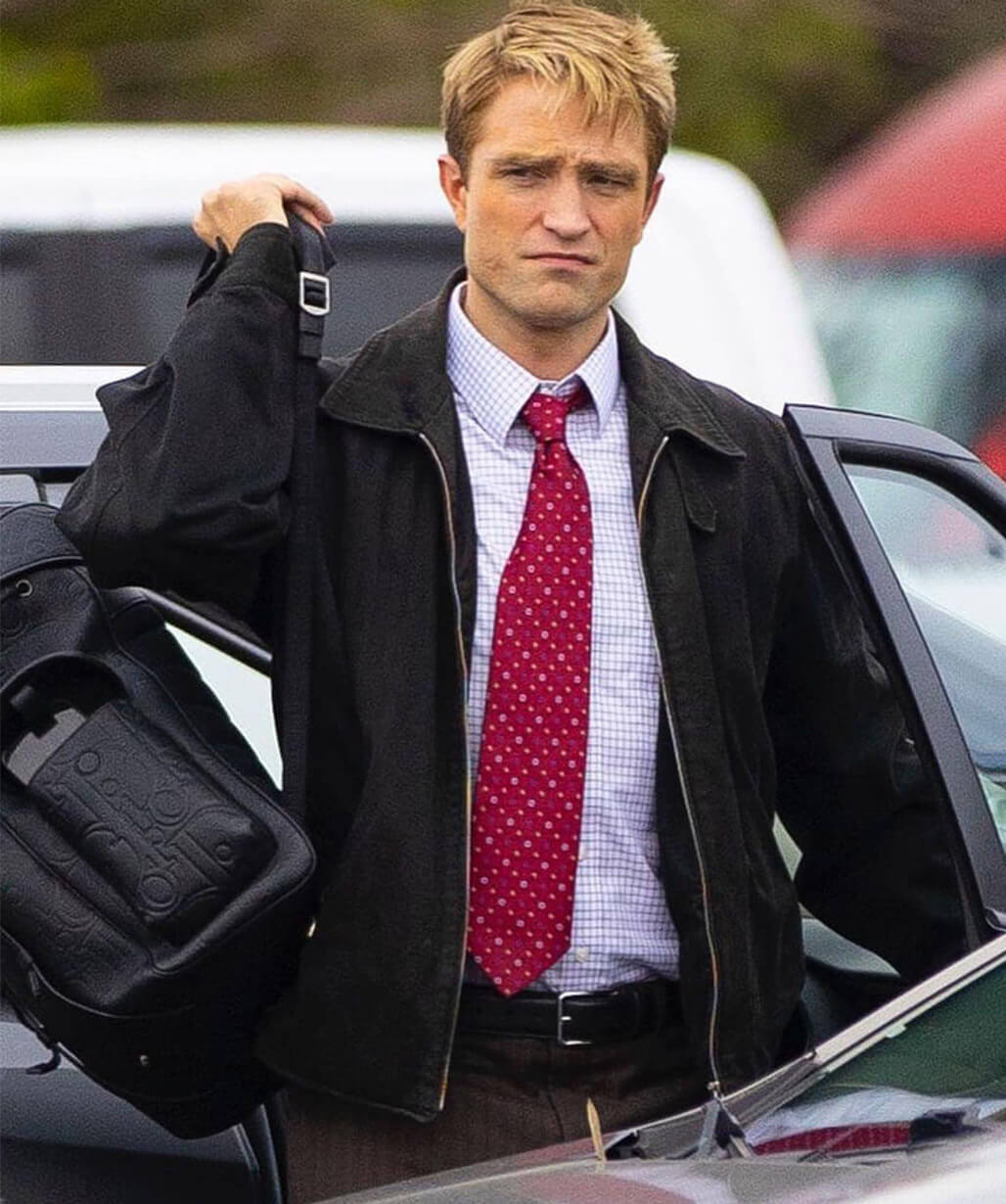 Robert Pattinson Primetime 2026 Black Cotton Jacket