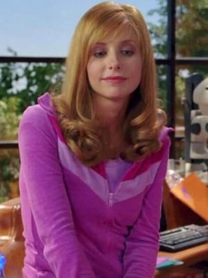 Sarah Michelle Gellar Scooby-Doo Daphne Fleece Jacket