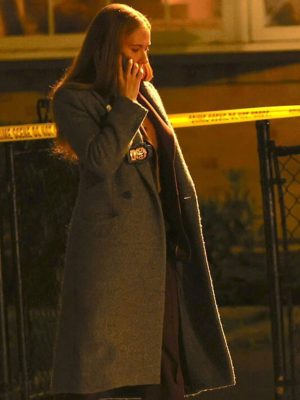 Scarlett Johansson The Exorcist: Martyrs 2027 Grey Wool Coat