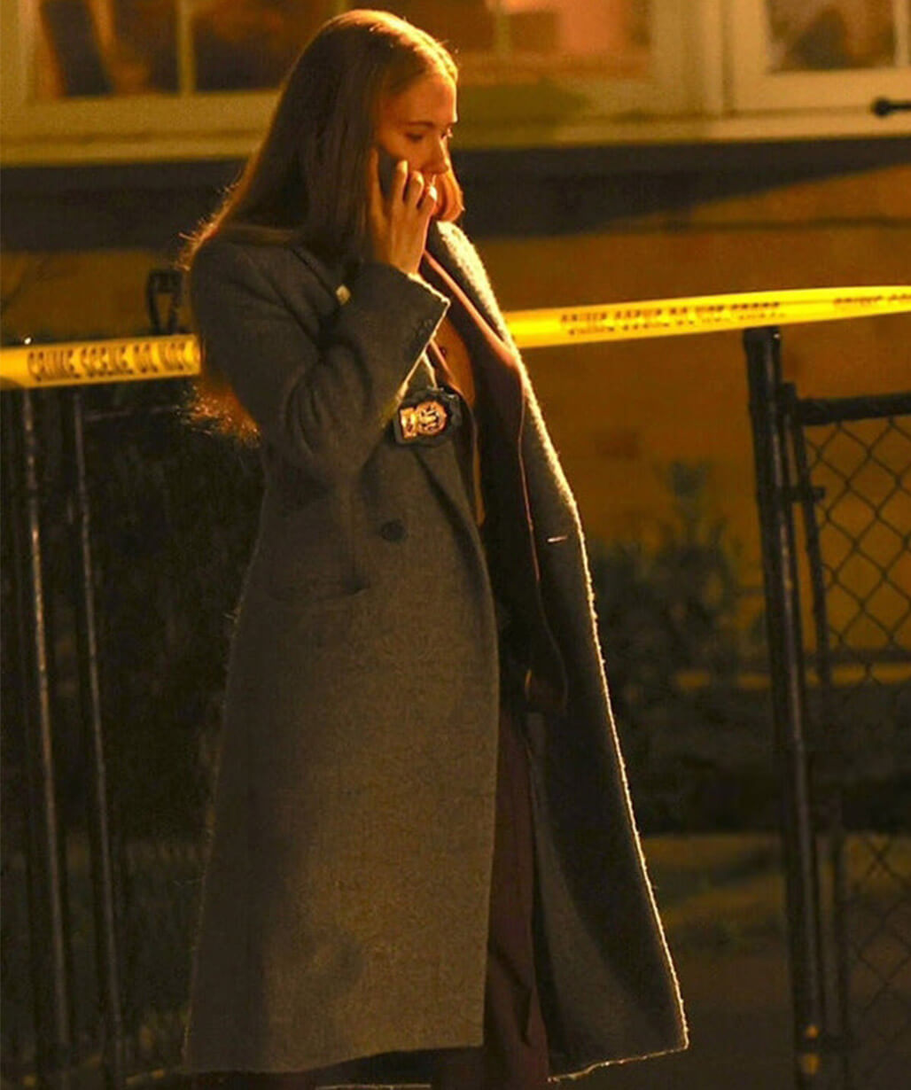 Scarlett Johansson The Exorcist: Martyrs 2027 Grey Wool Coat