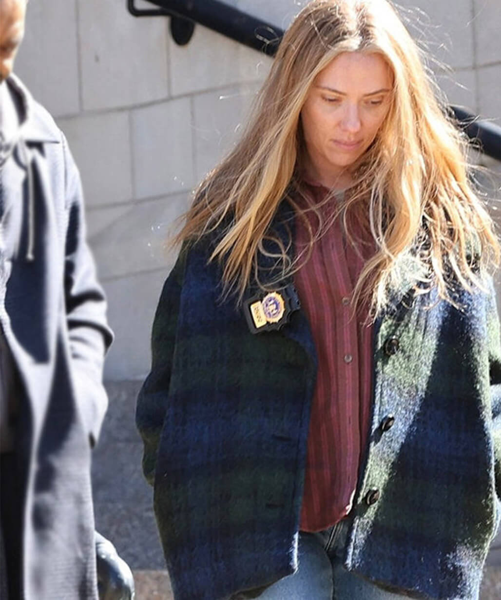 Scarlett Johansson The Exorcist: Martyrs 2027 Plaid Wool jacket