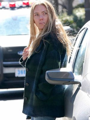 Scarlett Johansson The Exorcist: Martyrs 2027 Plaid Wool jacket