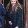 Scarlett Johansson The Exorcist: Martyrs 2027 Plaid Wool jacket