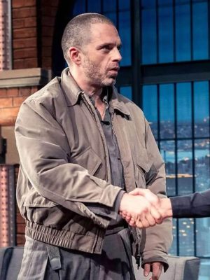 Sebastian Stan Late Night with Seth Meyers 2026 Cotton Jacket