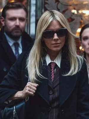 Sienna Miller War 2026 Carla Duval Wool Coat
