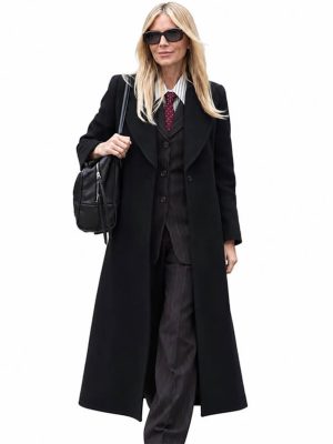 Sienna Miller War 2026 Carla Duval Wool Coat