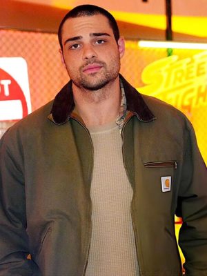 Street Fighter 2026 Noah Centineo Green Cotton Jacket