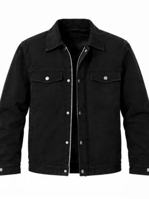 The Handler 2026 Eduard Trica Black Cotton Jacket