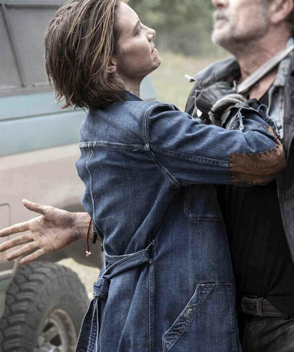The Walking Dead: Dead City Maggie Rhee Blue Denim Coat
