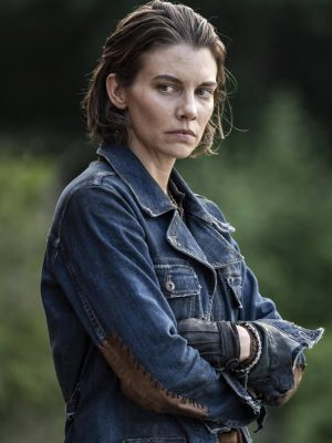 The Walking Dead: Dead City Maggie Rhee Blue Denim Coat