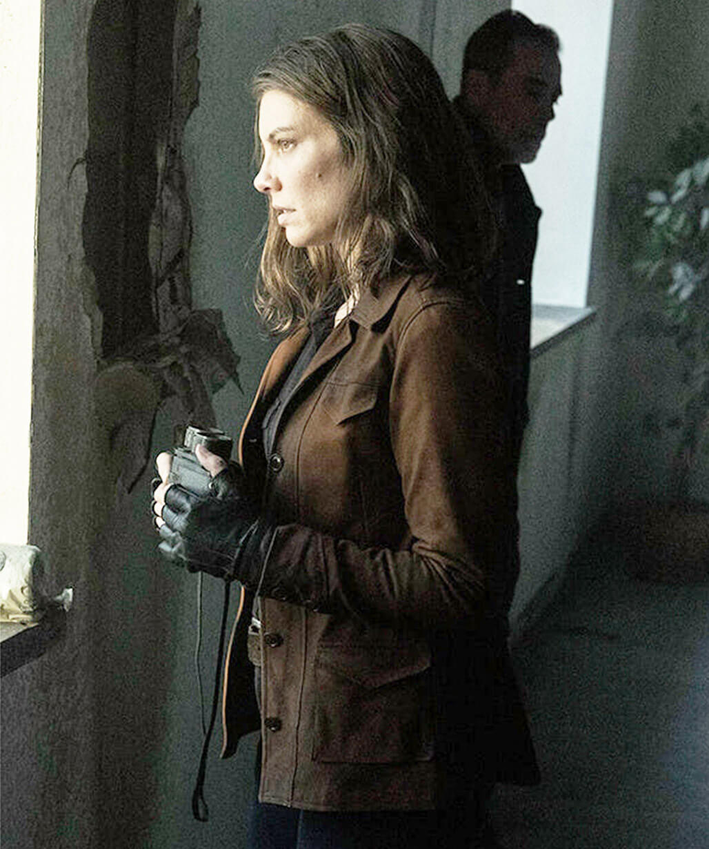 The Walking Dead: Dead City S03 Maggie Greene Brown Jacket
