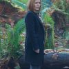 The X Files S11 Dana Scully Black Wool Coat