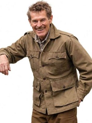 Willem Dafoe Tenzing 2026 Brown Cotton Jacket