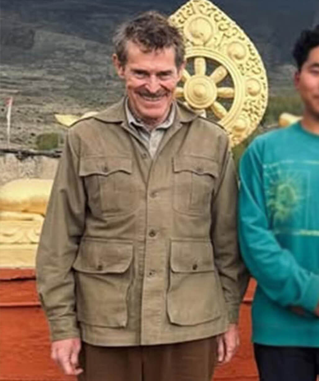 Willem Dafoe Tenzing 2026 Brown Cotton Jacket