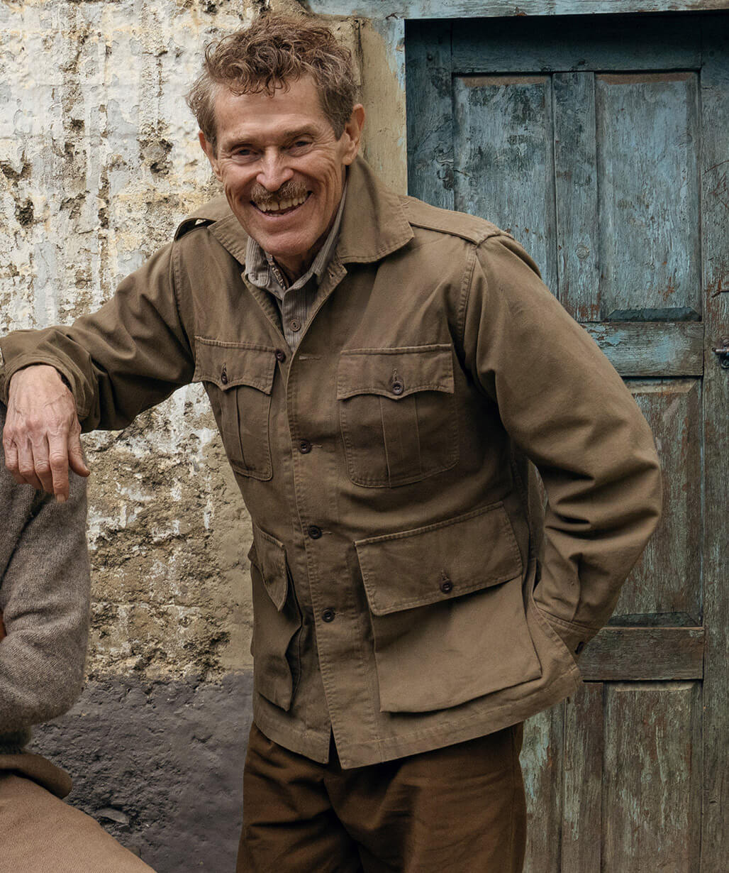 Willem Dafoe Tenzing 2026 Brown Cotton Jacket