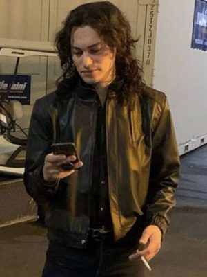 Zach Villa American Horror Story S09 Black Leather Jacket