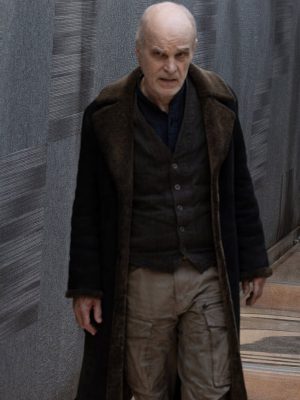 Zeljko Ivanek The Walking Dead Dead City Shearling Suede Coat